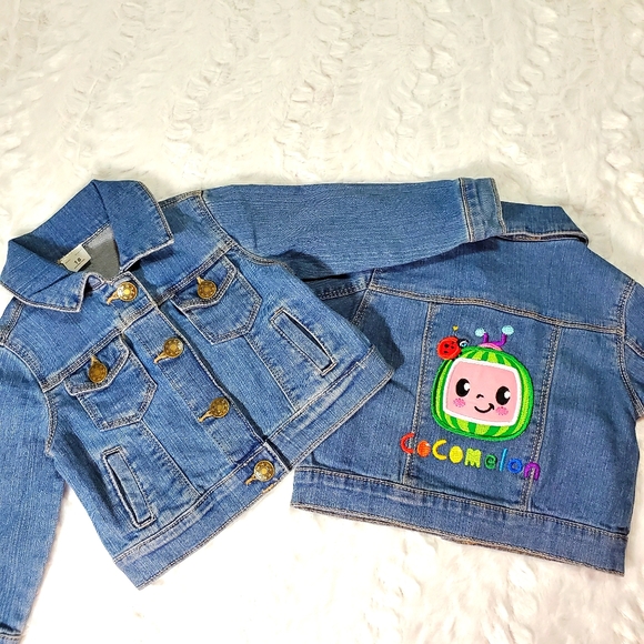 Jackets & Coats | Cocomelon Custom Denim Jacket | Poshmark